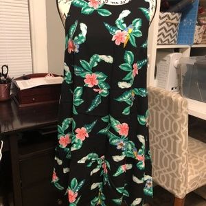 Floral and Bird Cover Up
